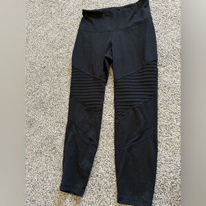 Old navy black moto leggings